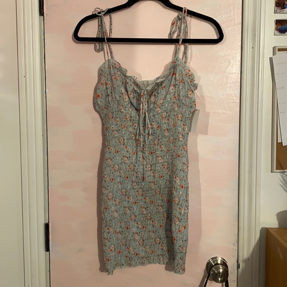 Floral Mini Dress - Picture 2 of 4